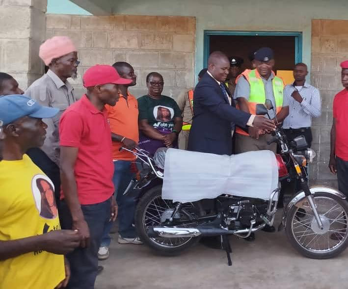 Bike handed over to police